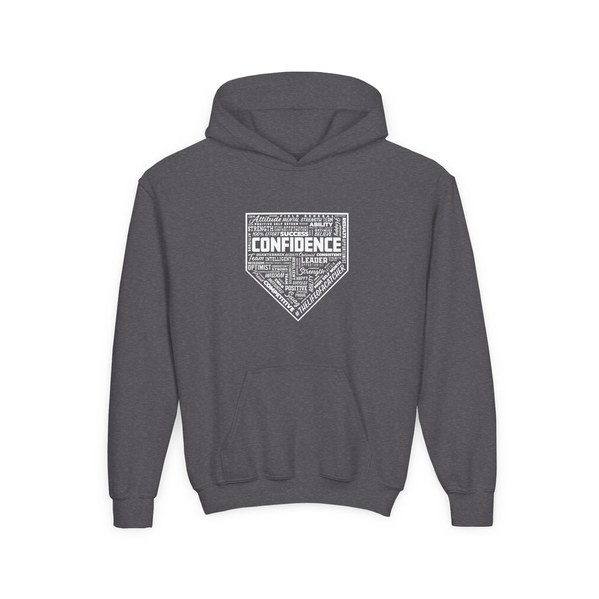 Confidence Youth Hoodie grey