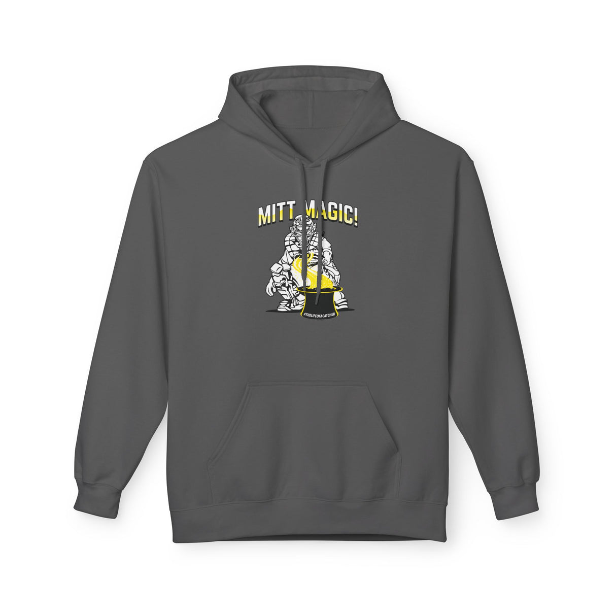Mitt Magic Unisex Hoodie - Charcoal