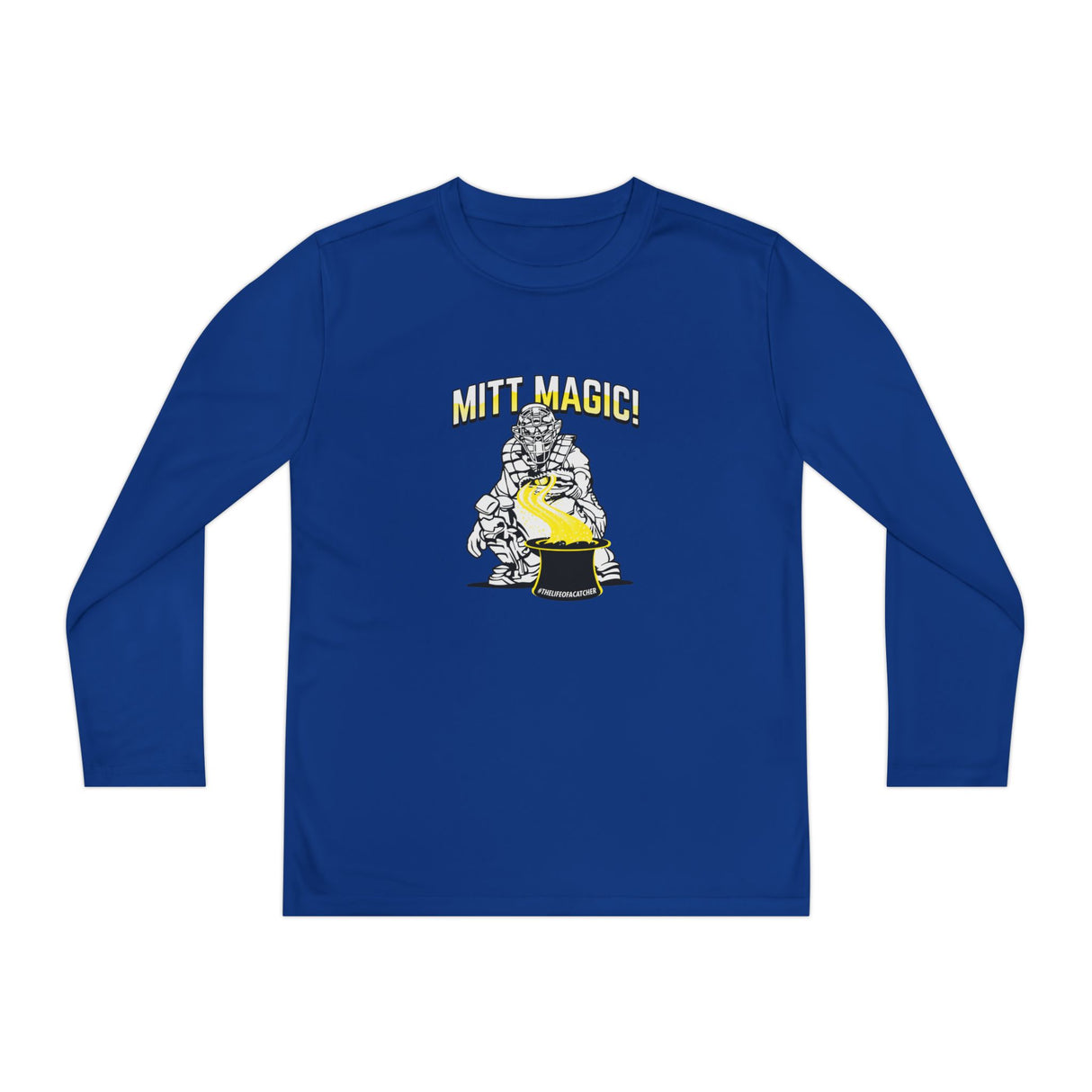 Mitt Magic Youth Long Sleeve T-Shirt - Royal
