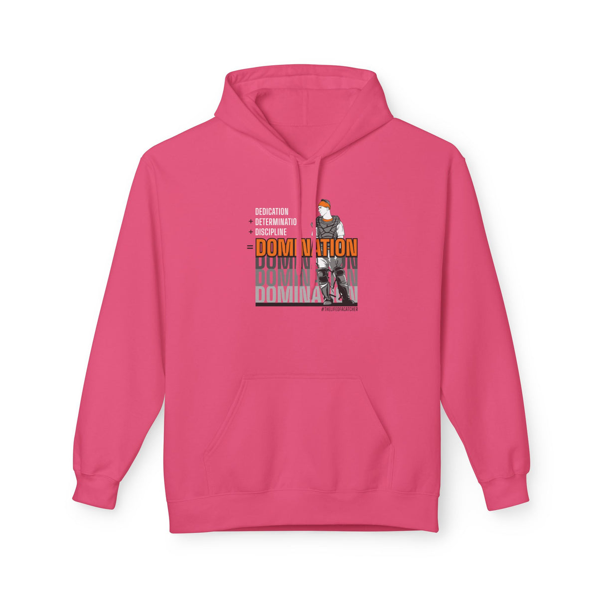 Domination Unisex Hoodie pink