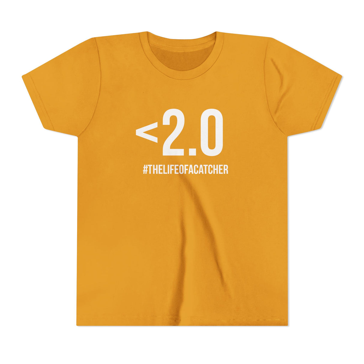 Drop Your Pop <2.0 Youth T-Shirt - Mustard