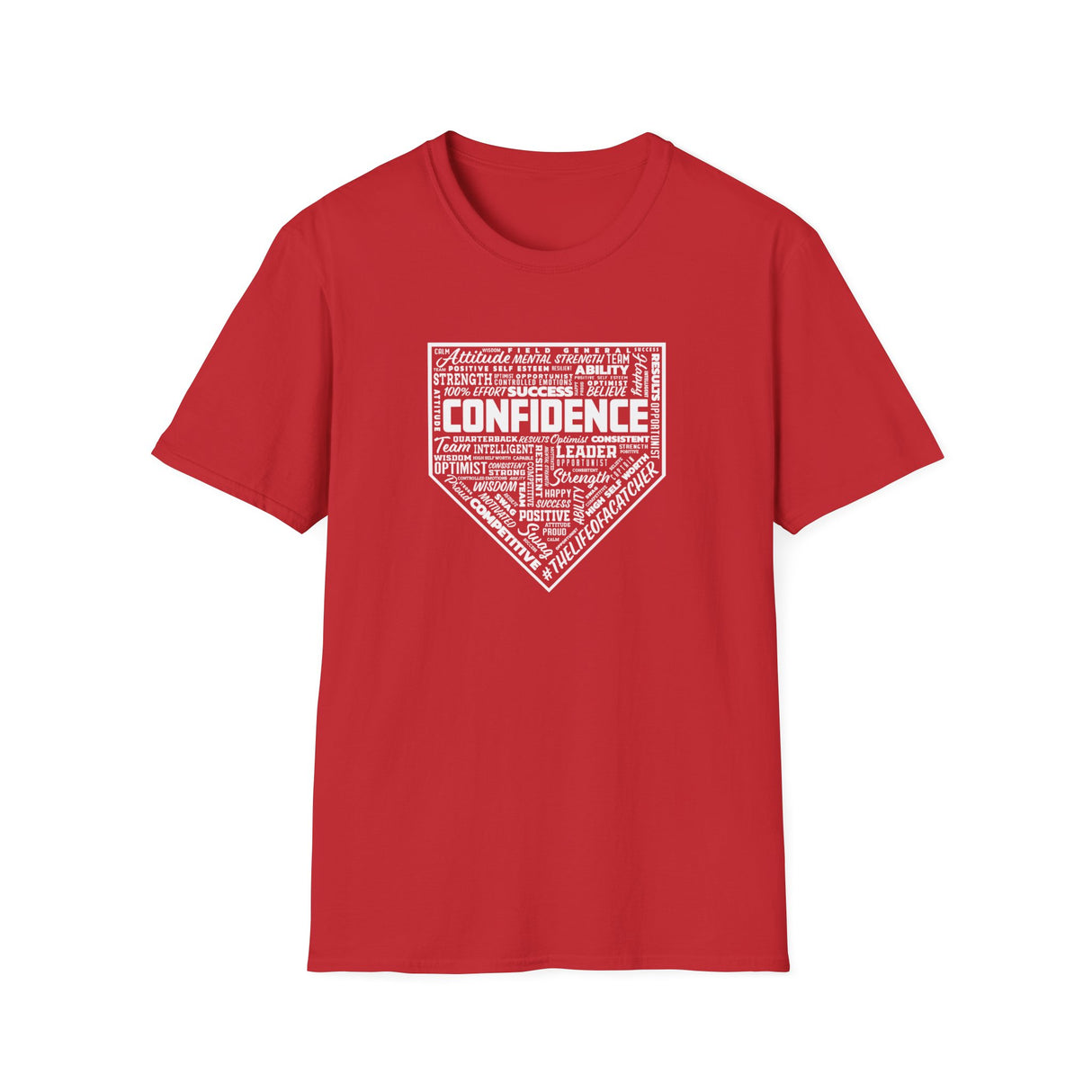Confidence Unisex T-Shirt - Red