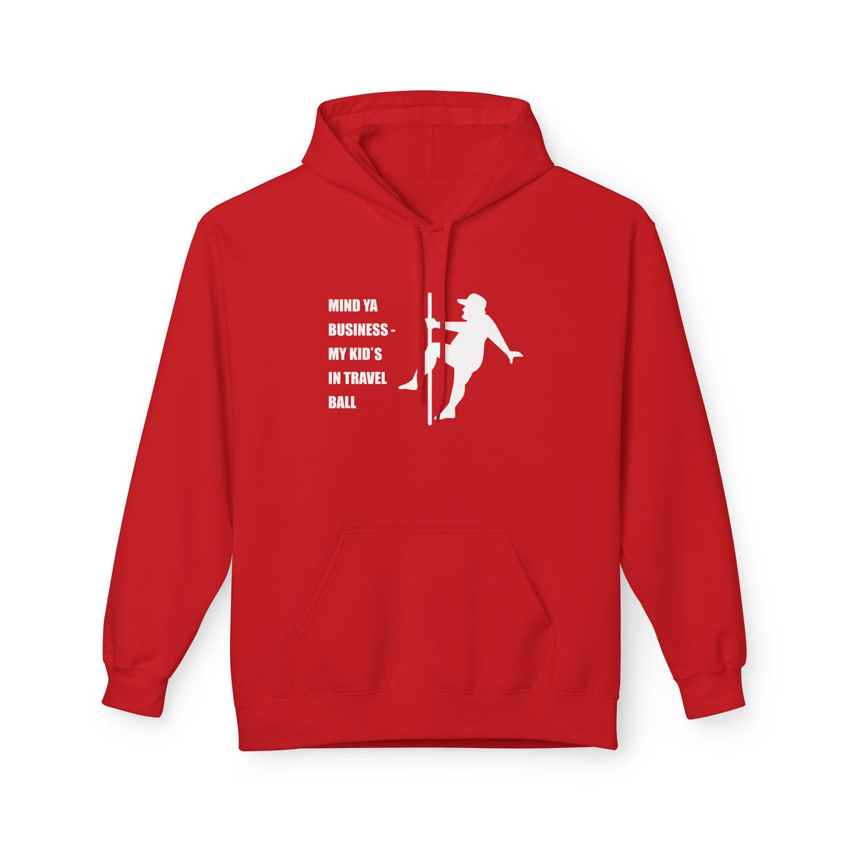 Mind Ya Business Unisex Hoodie - Red