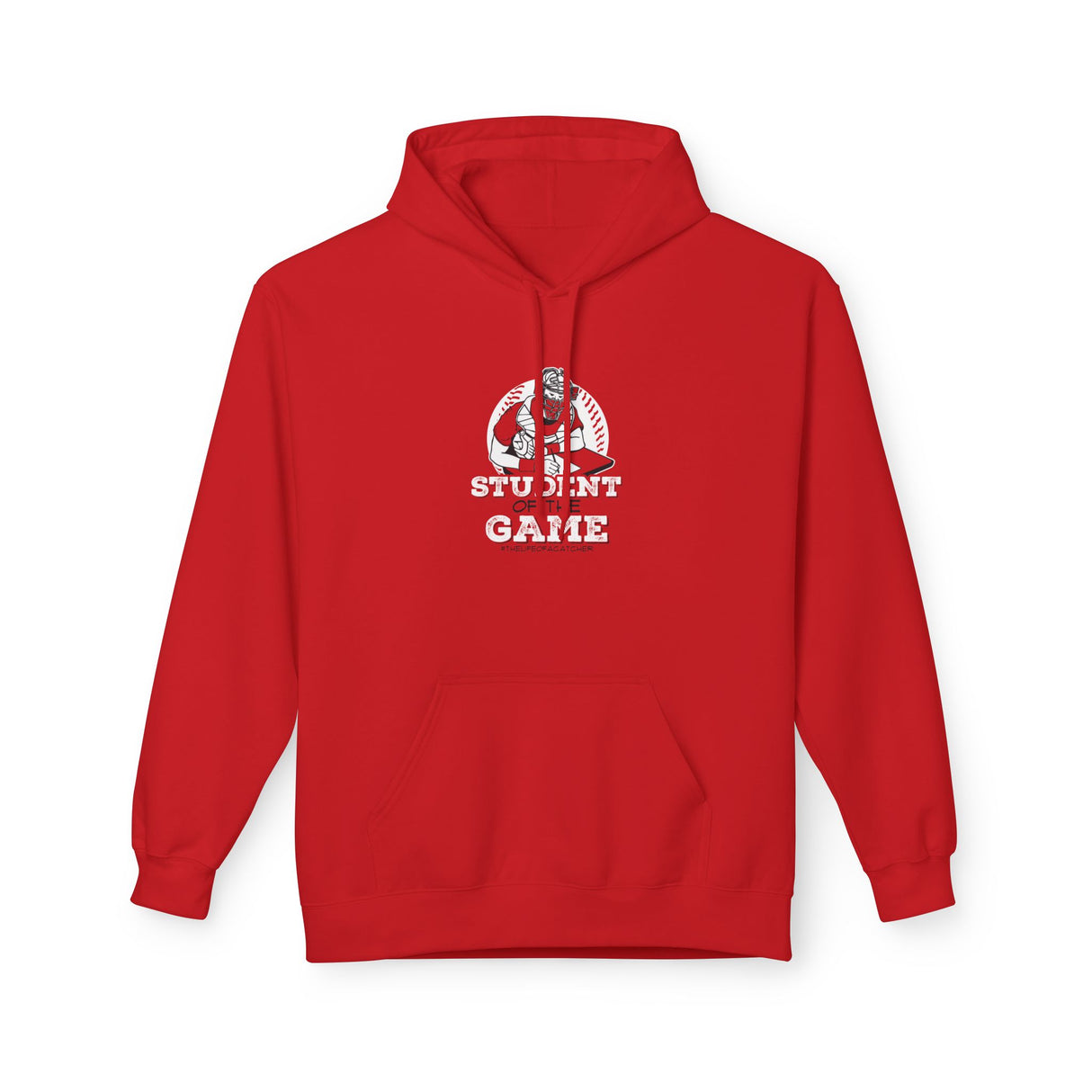 Student Of The Game Unisex Hoodie red