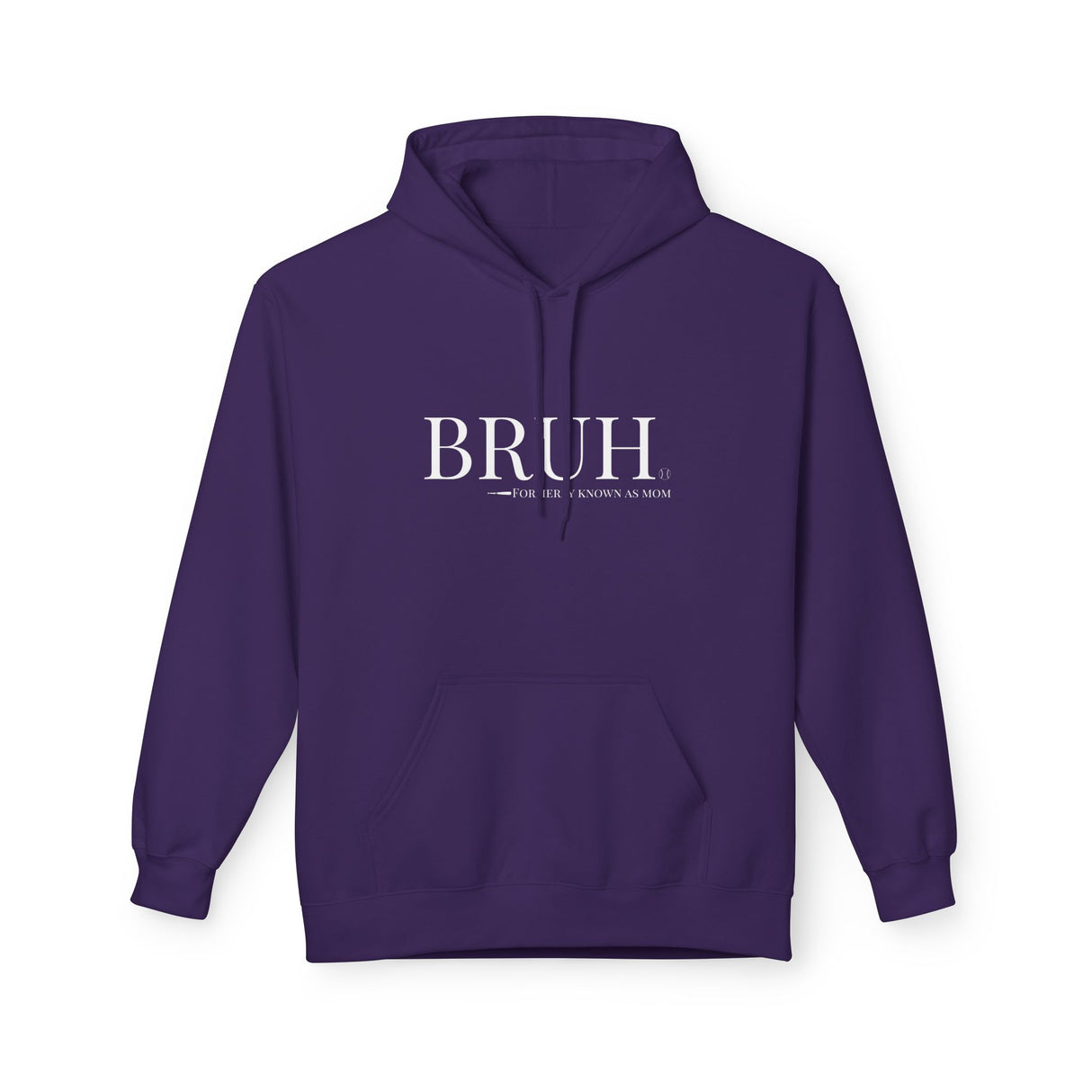 Bruh: Formerly Known As Mom Unisex Sweatshirt Unisex Hoodie - Purple