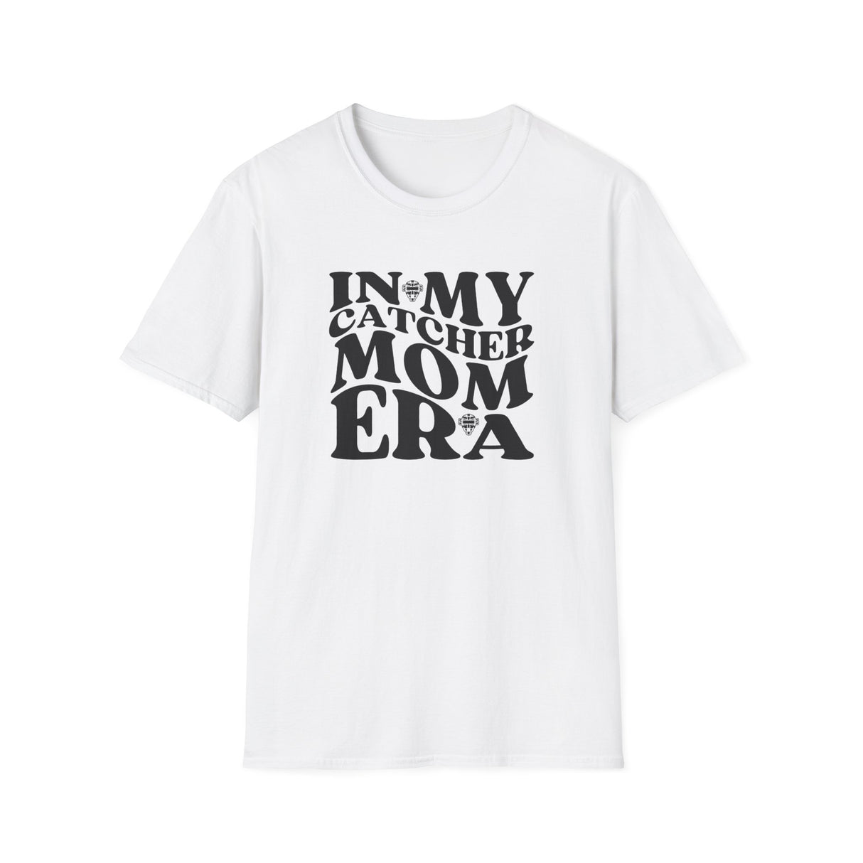 In My Catcher Mom Era Unisex T-Shirt - White