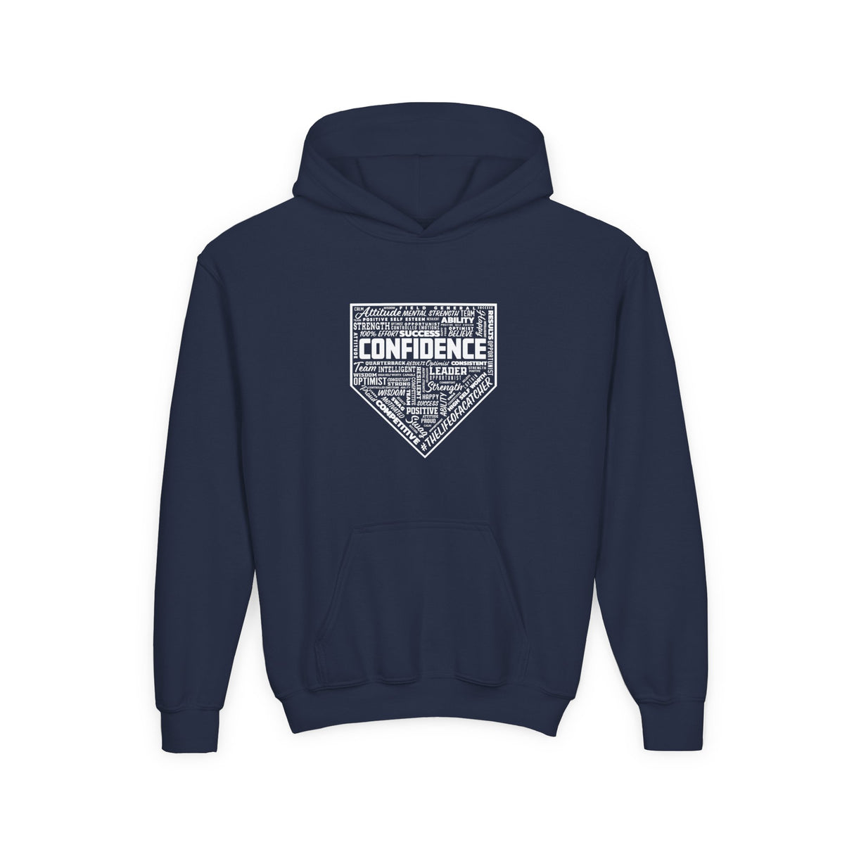 Confidence Youth Hoodie navy