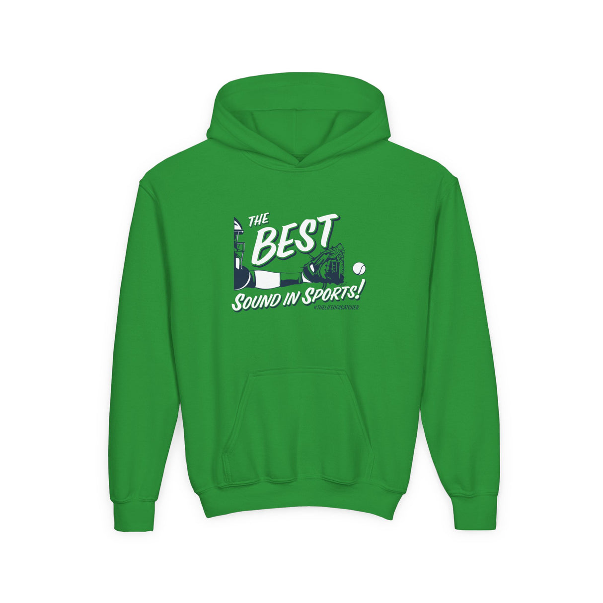 The Best Sound In Sports Youth Hoodie green