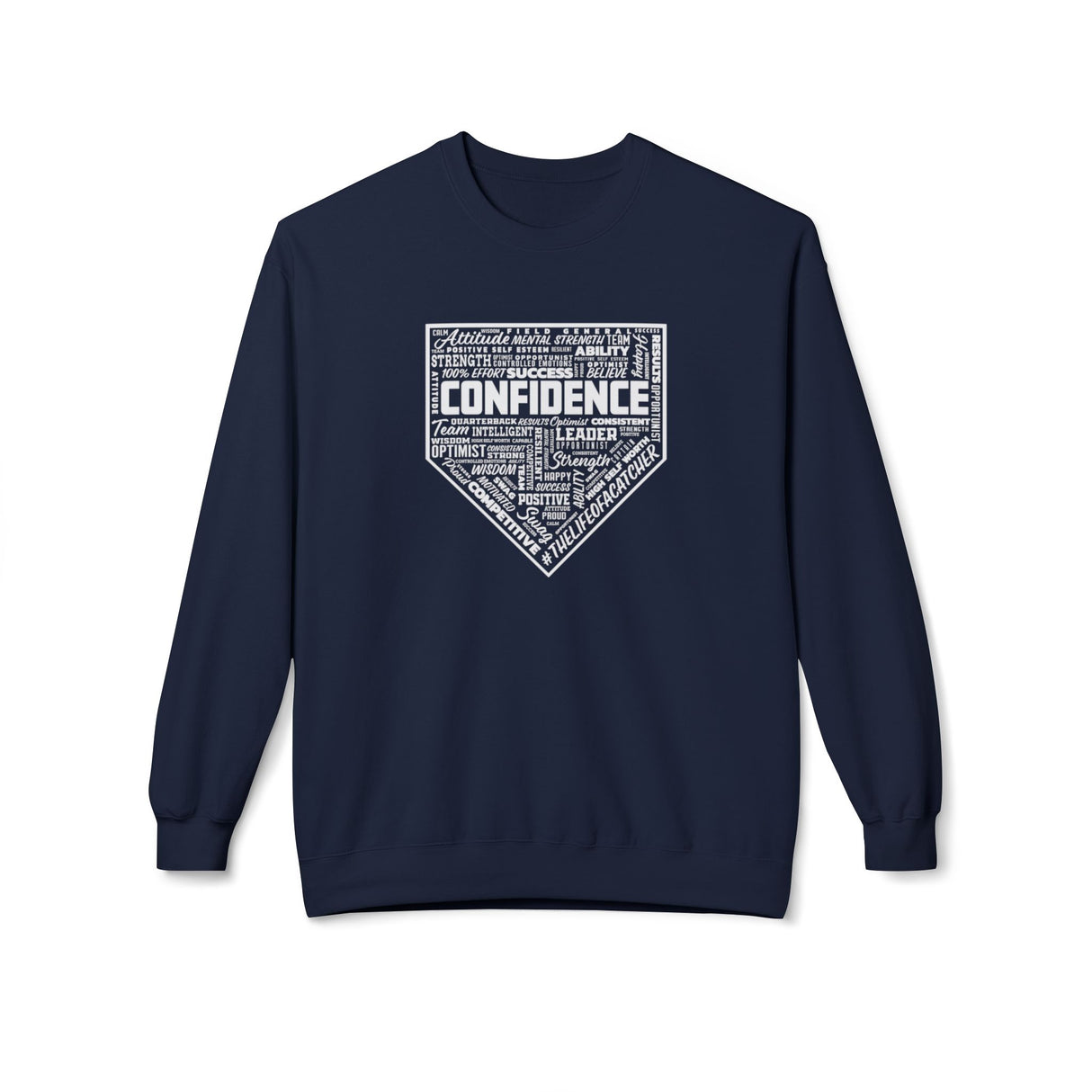 Confidence Unisex Sweatshirt - Navy