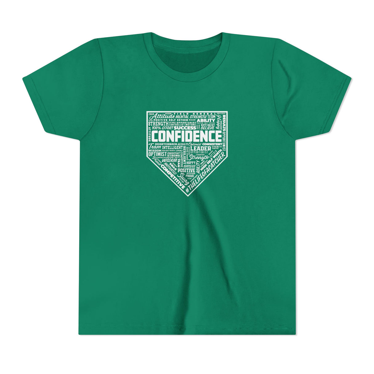 Confidence Youth T-Shirt - Kelly Green