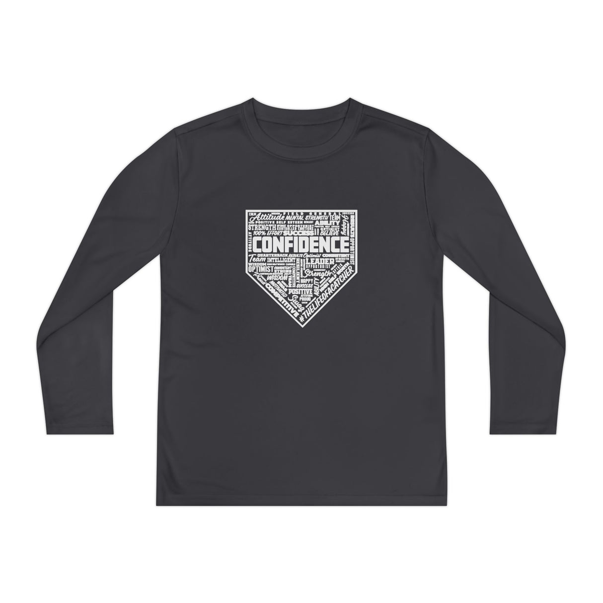 Confidence Youth Long Sleeve T-Shirt - Navy