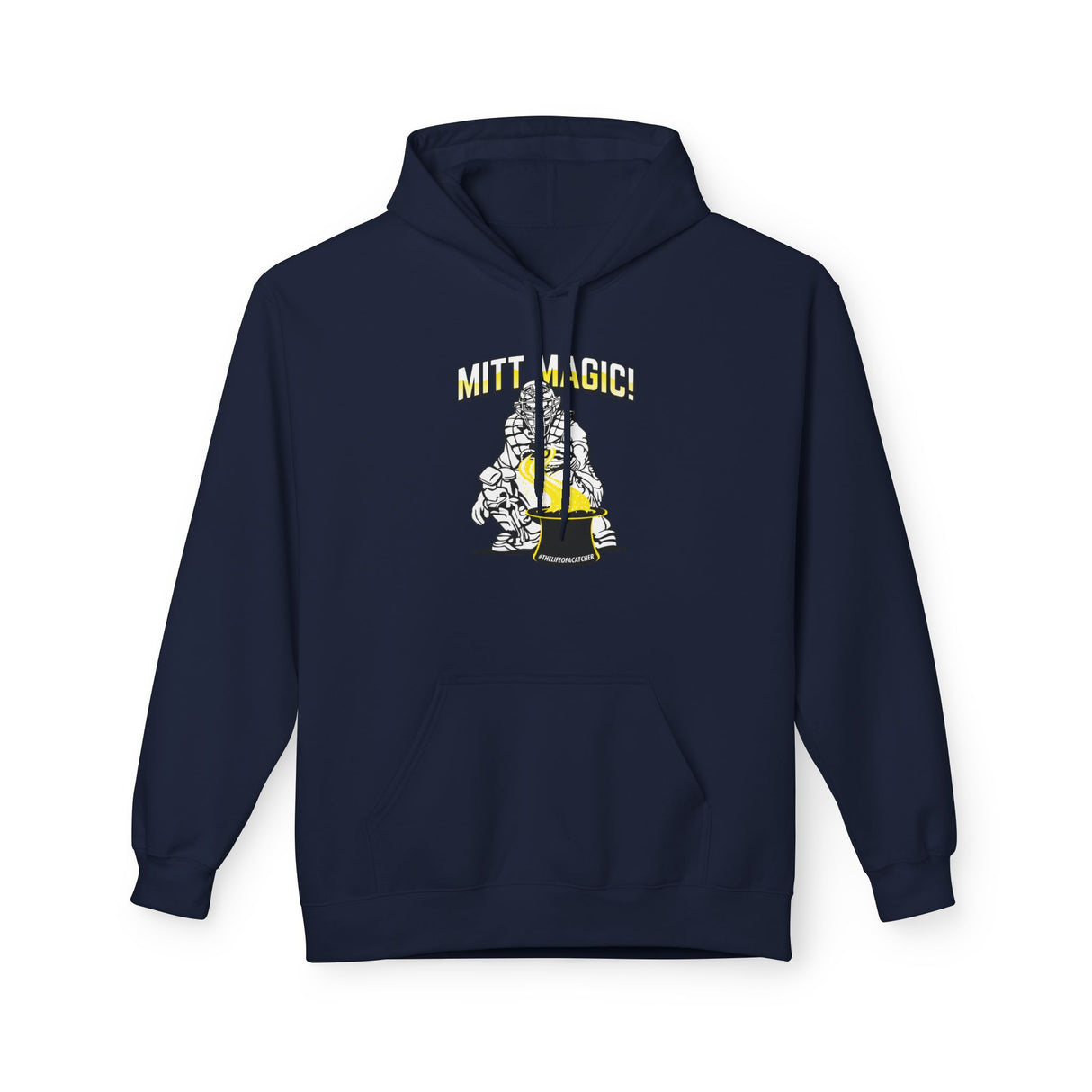 Mitt Magic Unisex Hoodie - Navy