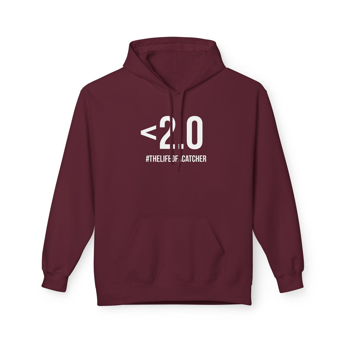 Drop Your Pop <2.0 Unisex Hoodie - Maroon