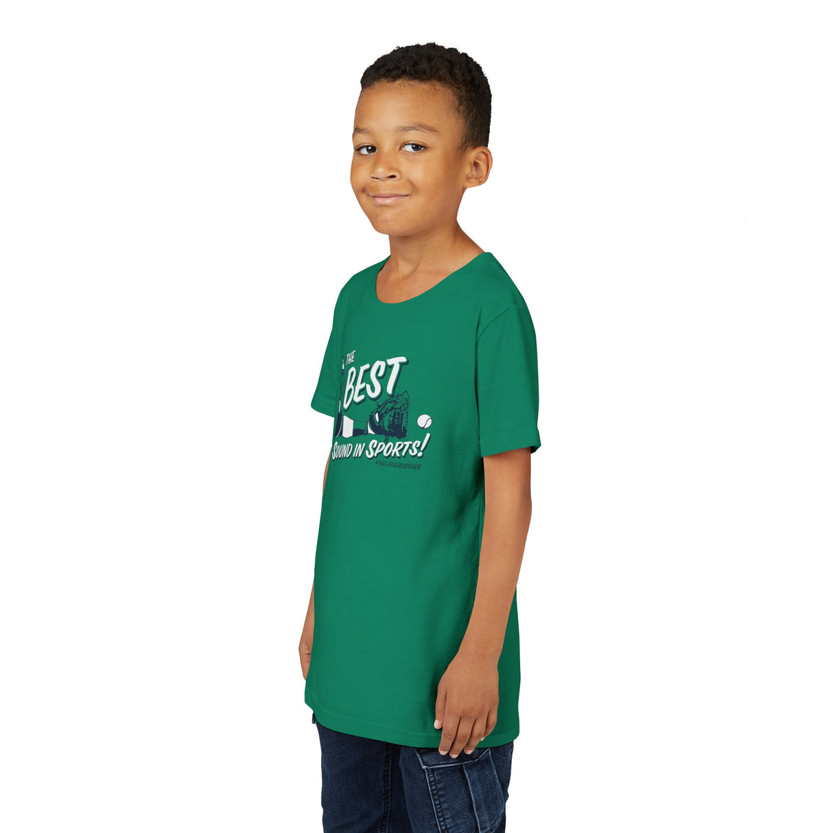 The Best Sound In Sports Youth T-Shirt boy