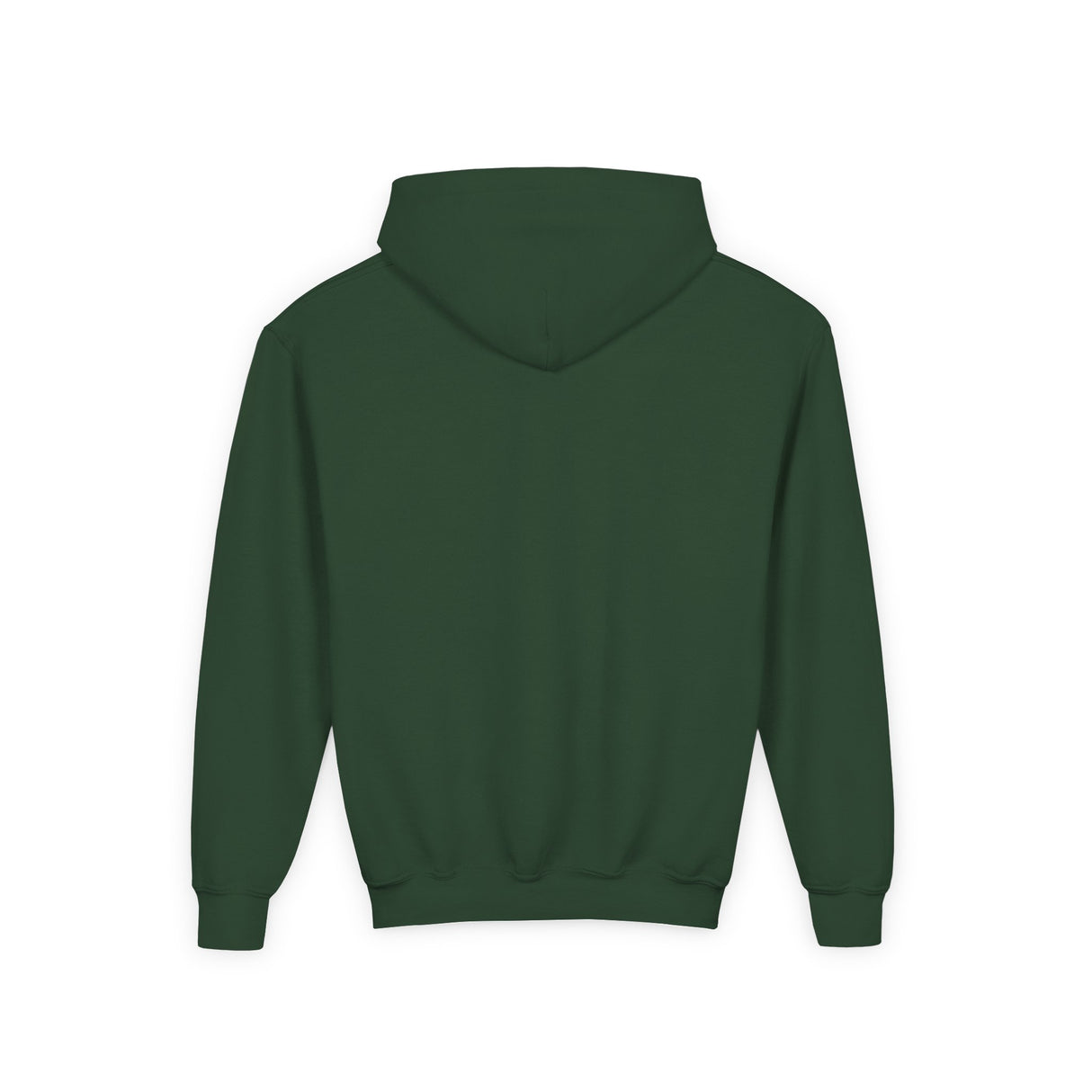 Drop Your Pop 2.0 Youth Hoodie Forest Green Back