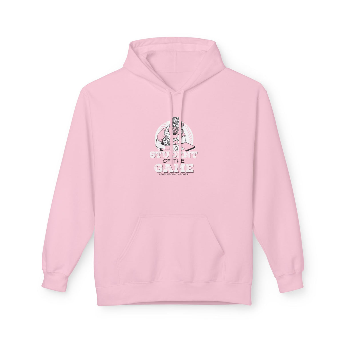 Student Of The Game Unisex Hoodie light pink