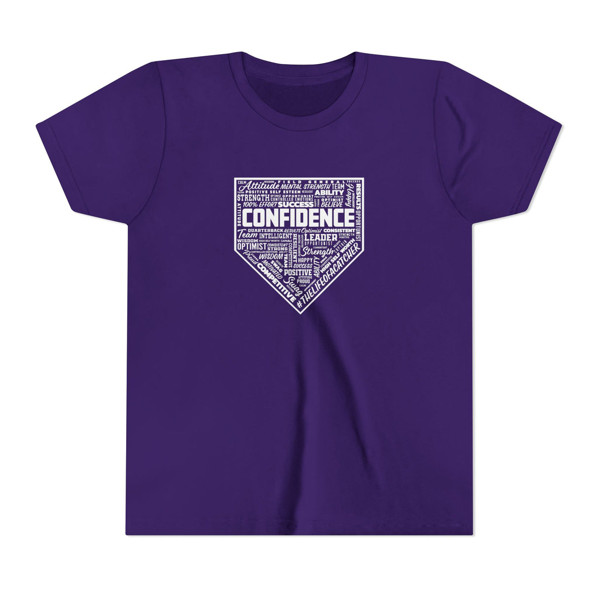 Confidence Youth T-Shirt - Purple