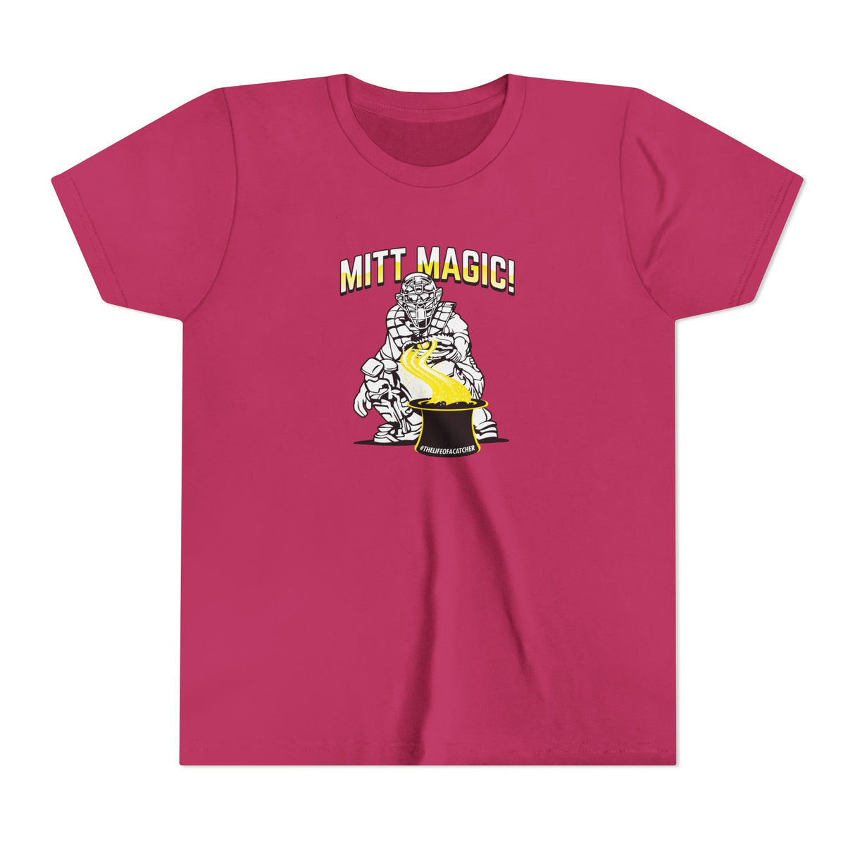 Mitt Magic Youth T-Shirt - Berry