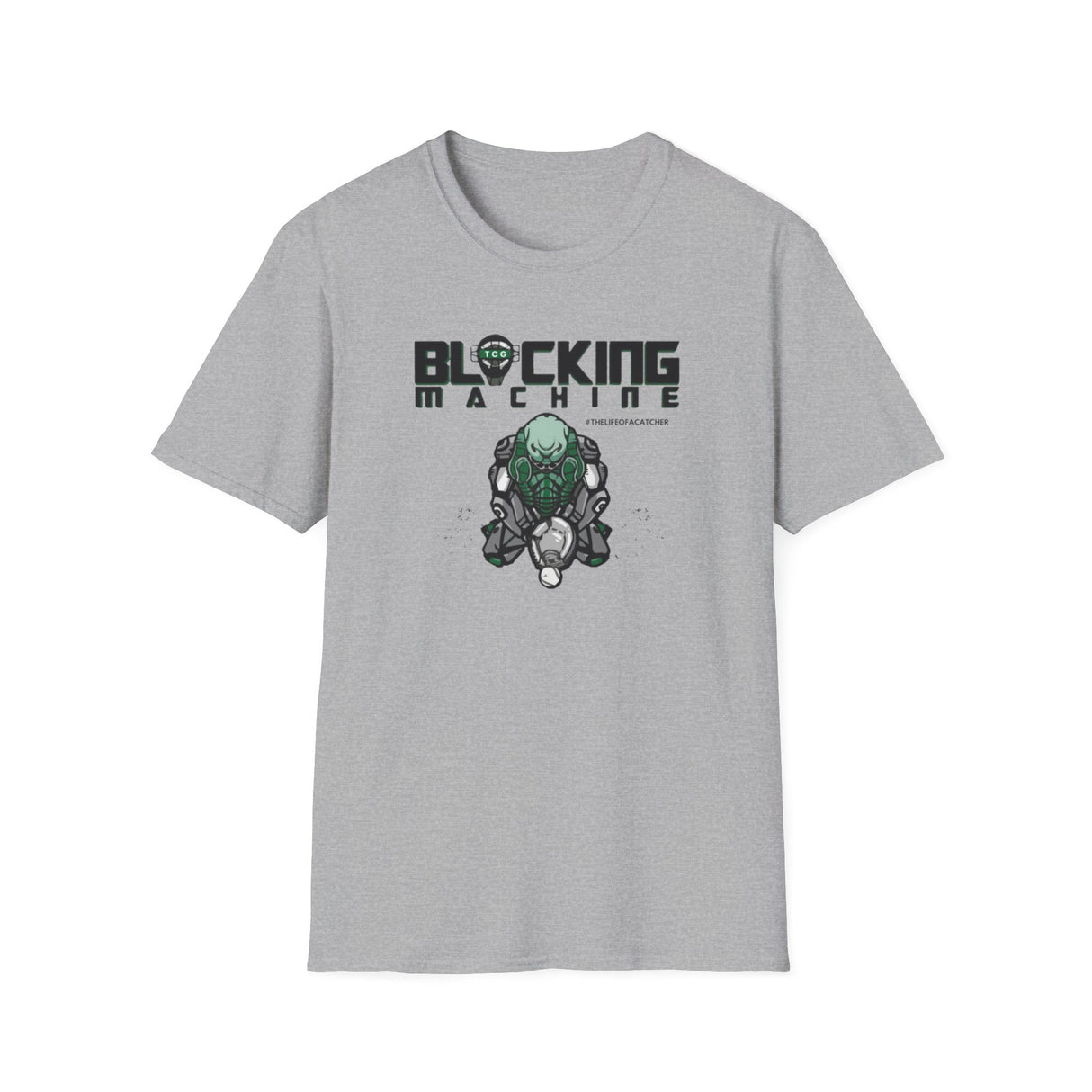 Blocking Machine Unisex T-Shirt - Sport Grey