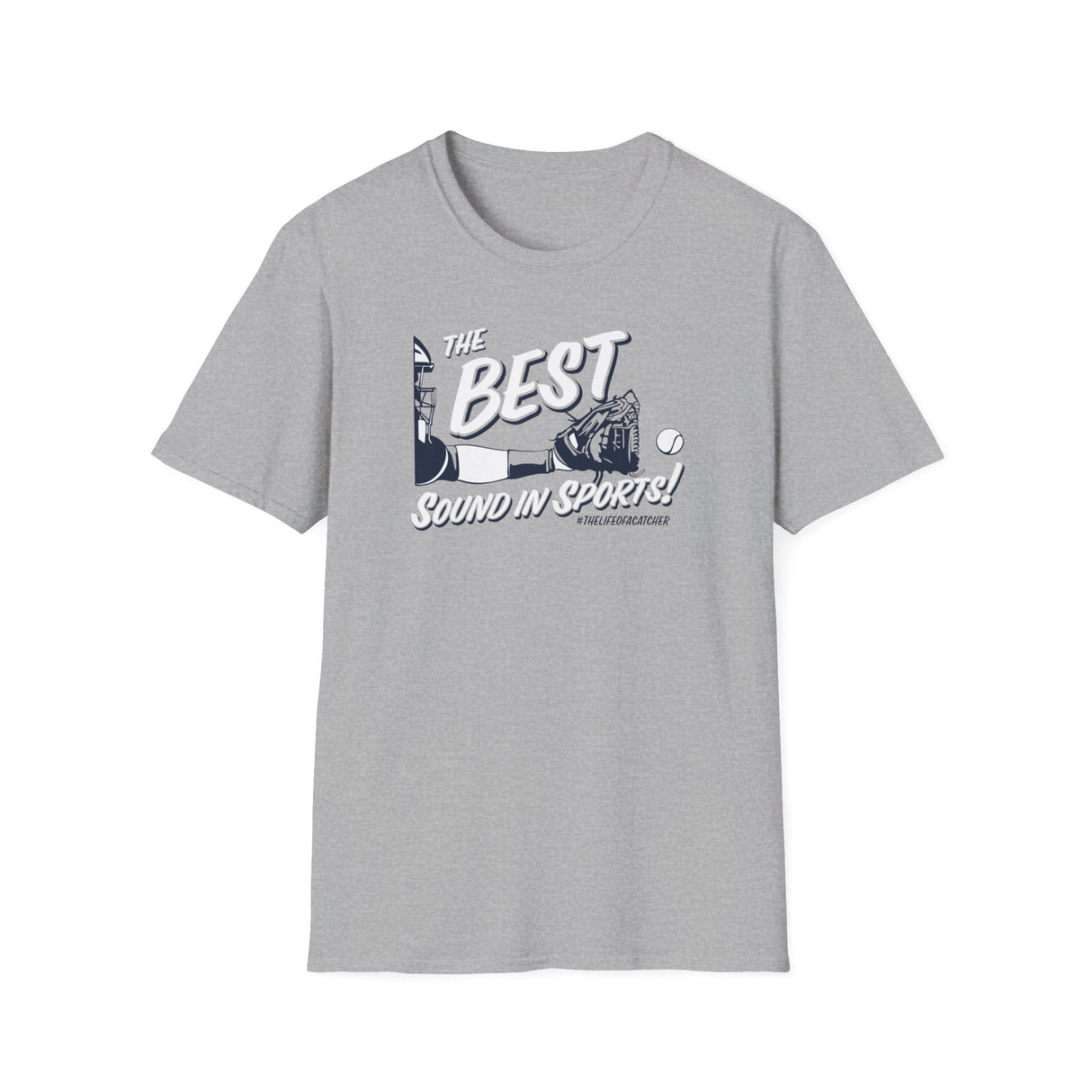 The Best Sound In Sports Unisex T-Shirt grey