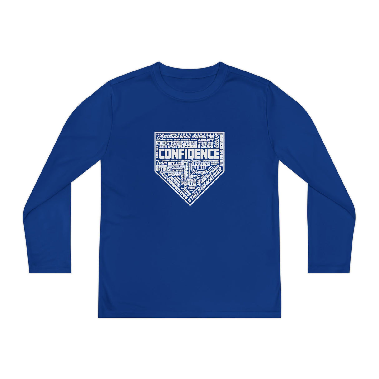 Confidence Youth Long Sleeve T-Shirt - Royal