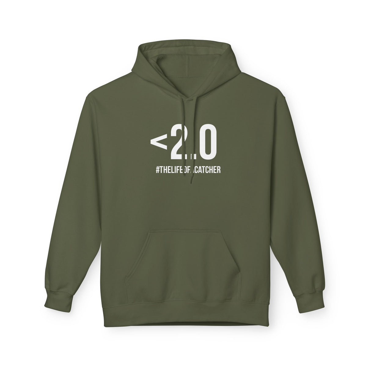 Drop Your Pop <2.0 Unisex Hoodie - Military Green