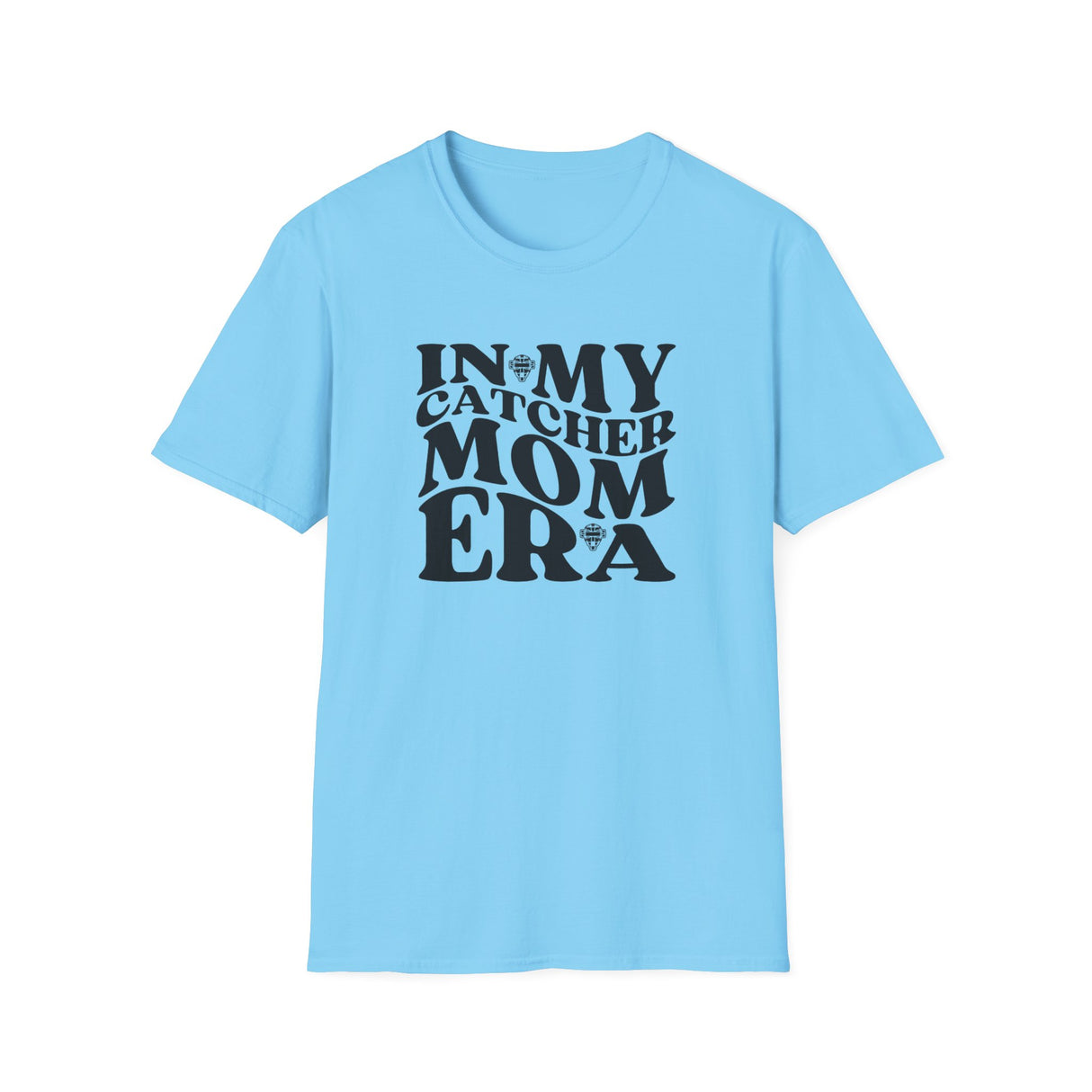 In My Catcher Mom Era Unisex T-Shirt - Sky