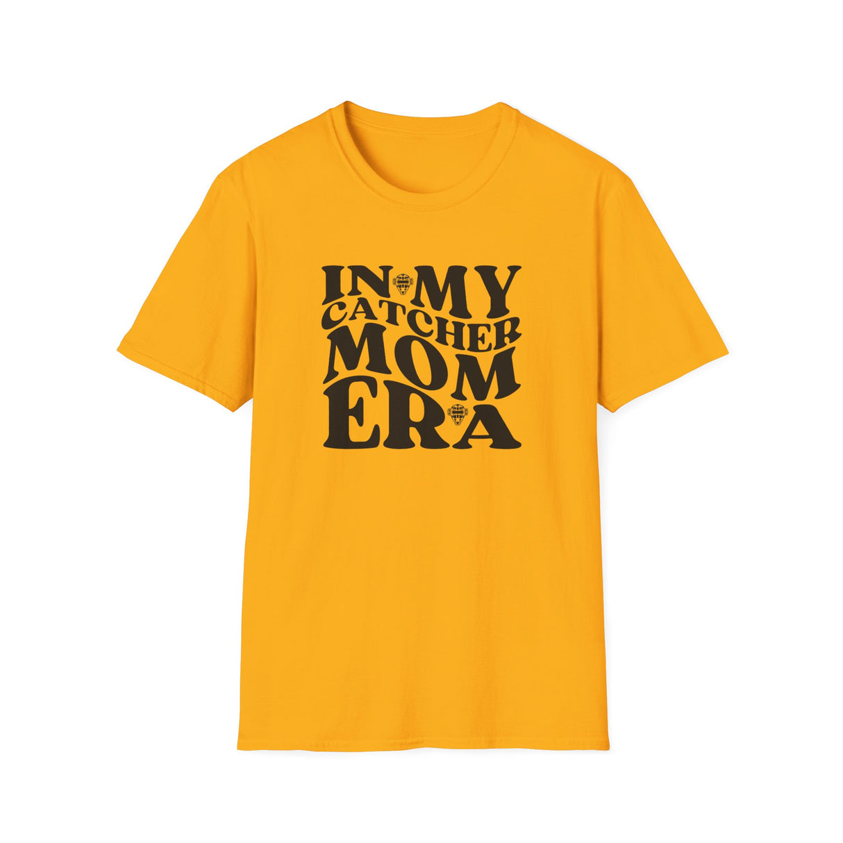 In My Catcher Mom Era Unisex T-Shirt - Gold