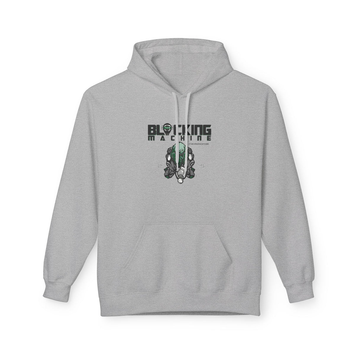 Blocking Machine Unisex Hoodie - Sport Grey