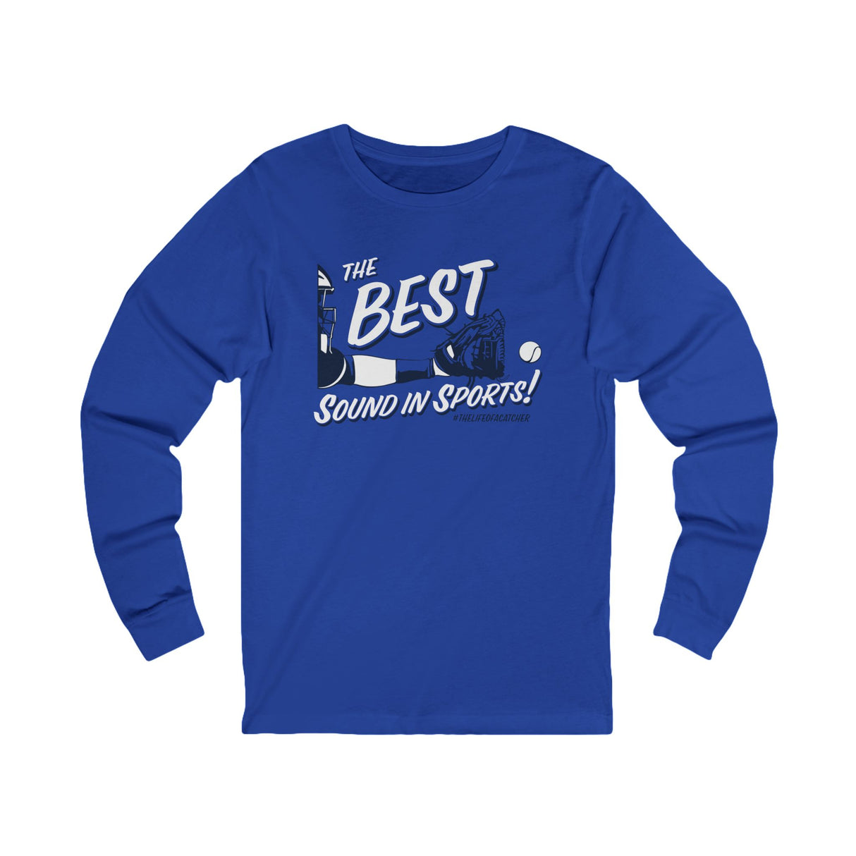 The Best Sound In Sports Unisex Jersey Long Sleeve Tee royal
