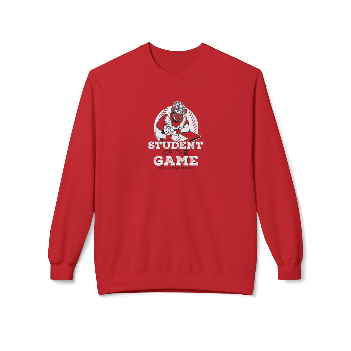 Student Of The Game Unisex Sweatshirt red