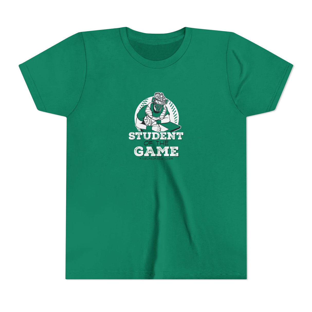 Student Of The Game Youth T-Shirt green