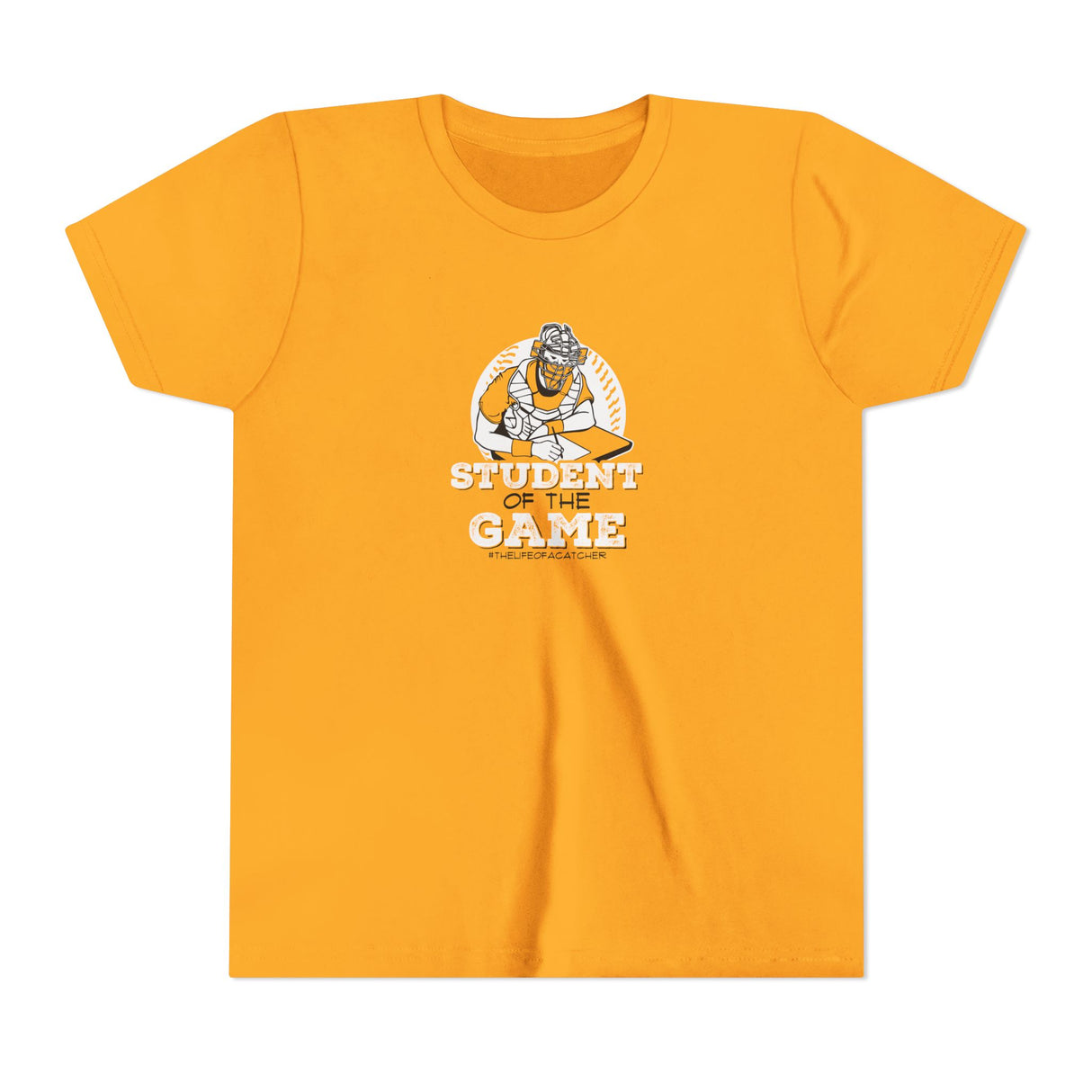 Student Of The Game Youth T-Shirt yellow
