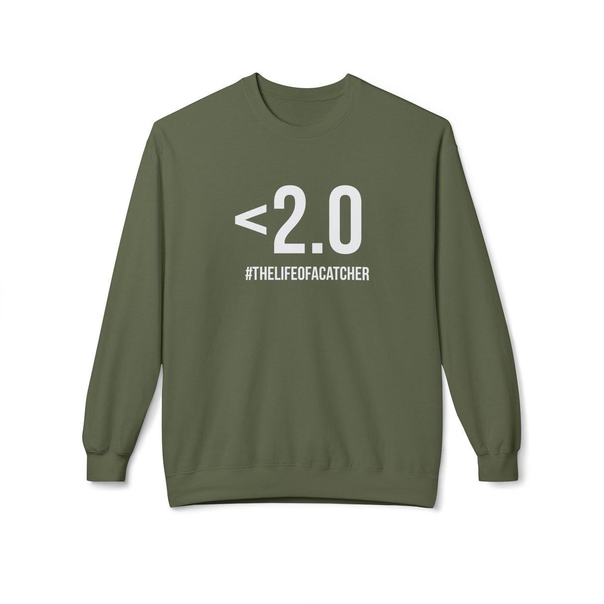 Drop Your Pop <2.0 Unisex Sweatshirt - Military Green