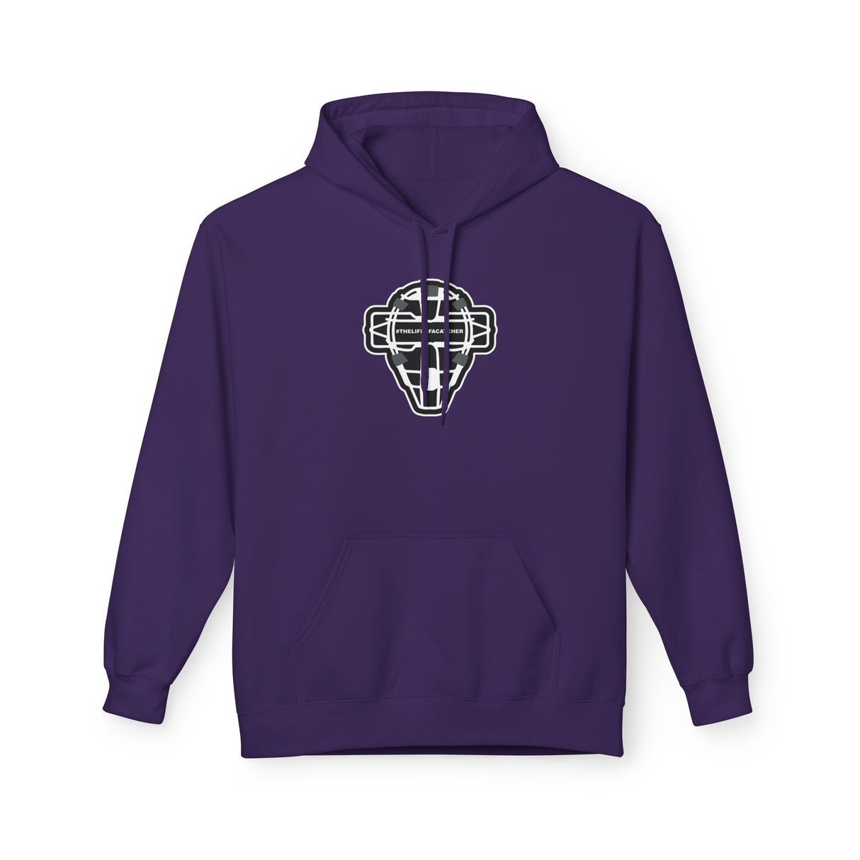 The Catching Guy Logo Mask Unisex Hoodie - Purple