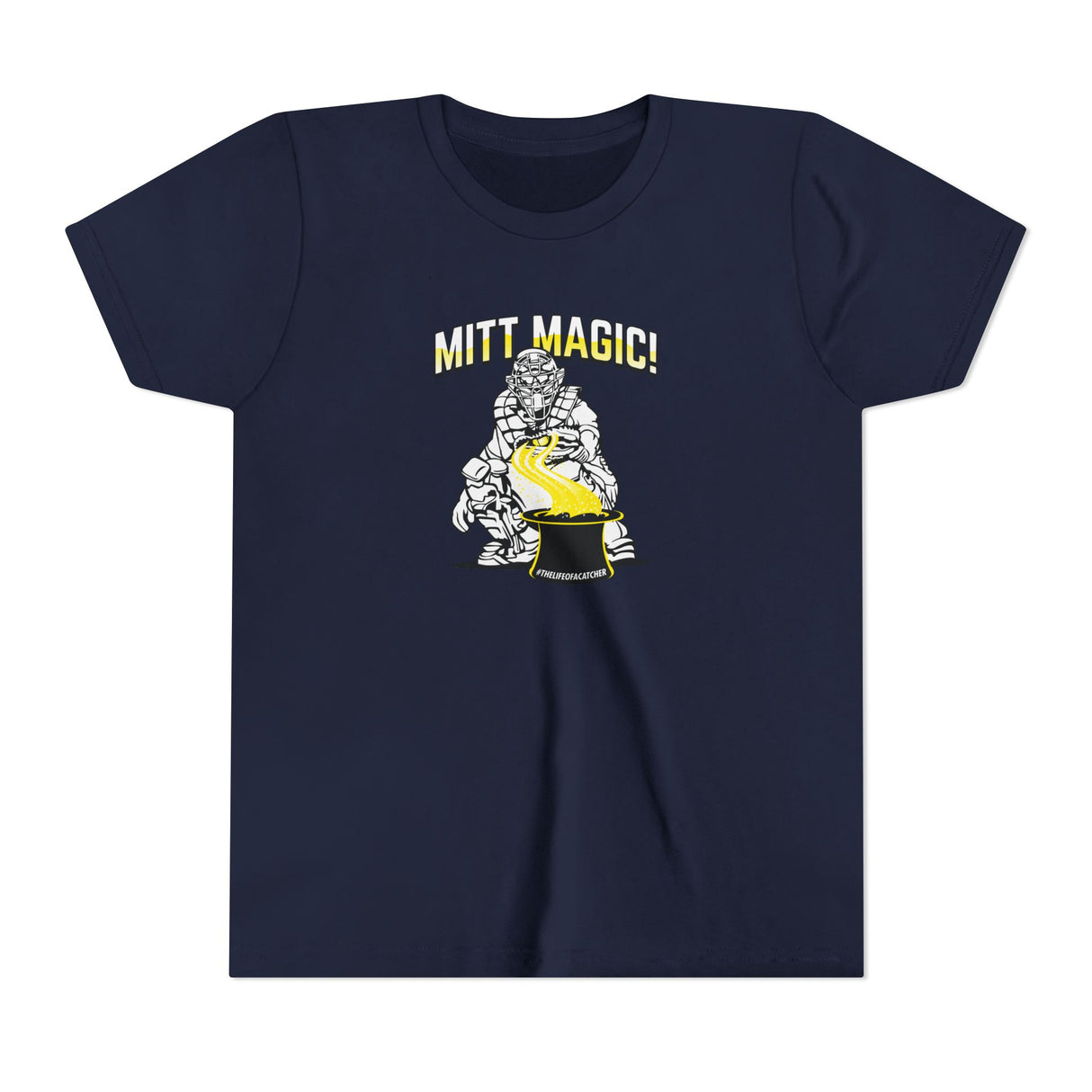 Mitt Magic Youth T-Shirt - Navy