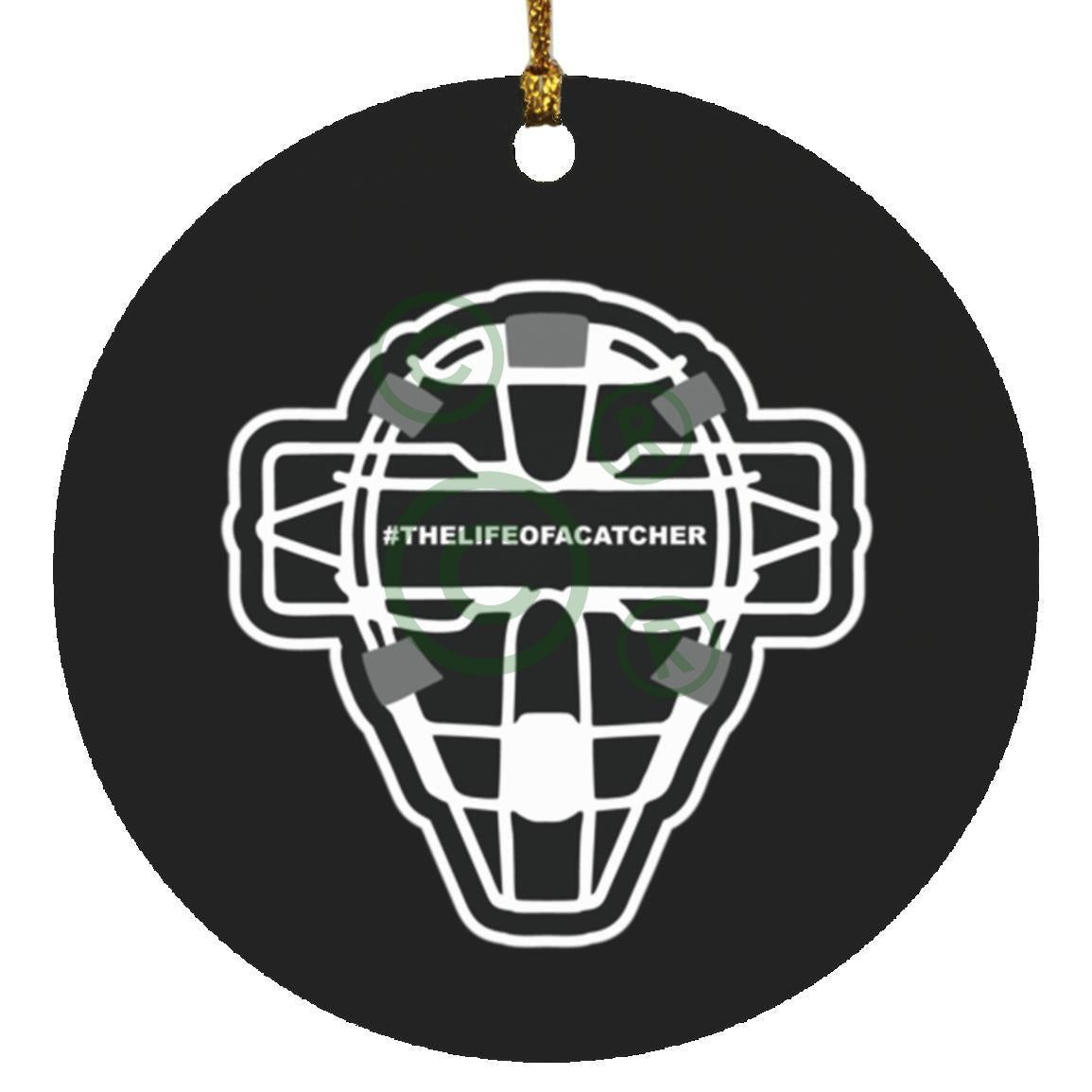 The Catching Guy Baseball Catching Mask Ornament
