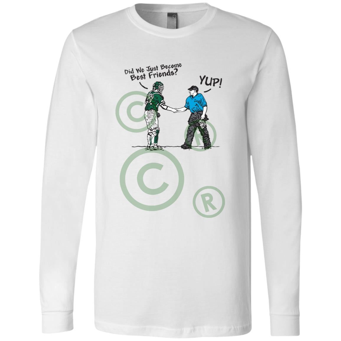 The Catching Guy Best Friends Men's Jersey Tee white