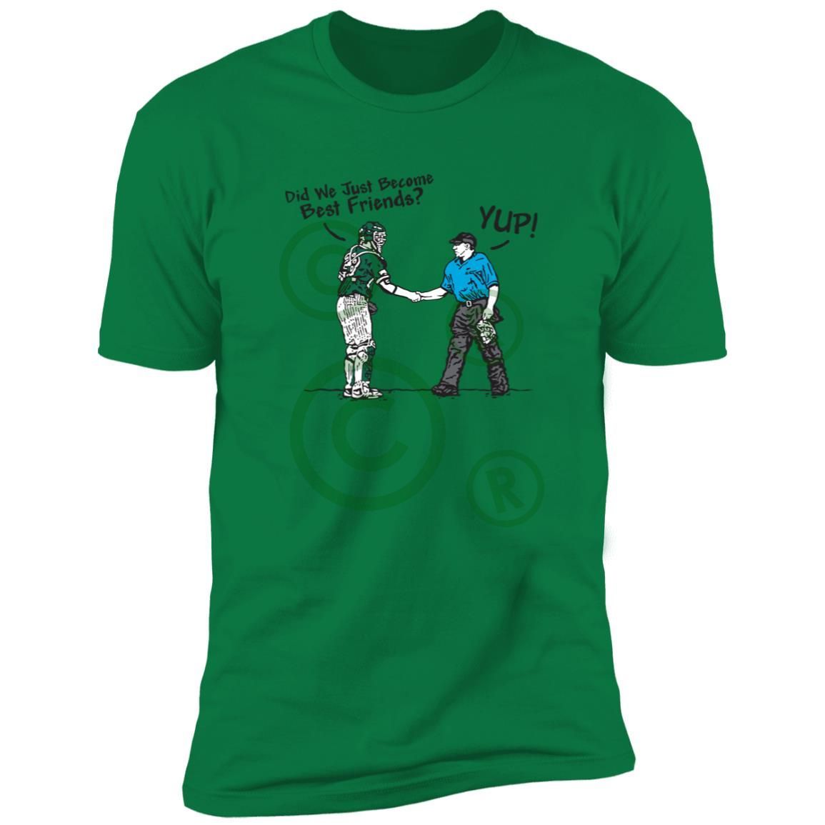 The Catching Guy Best Friends Tee green