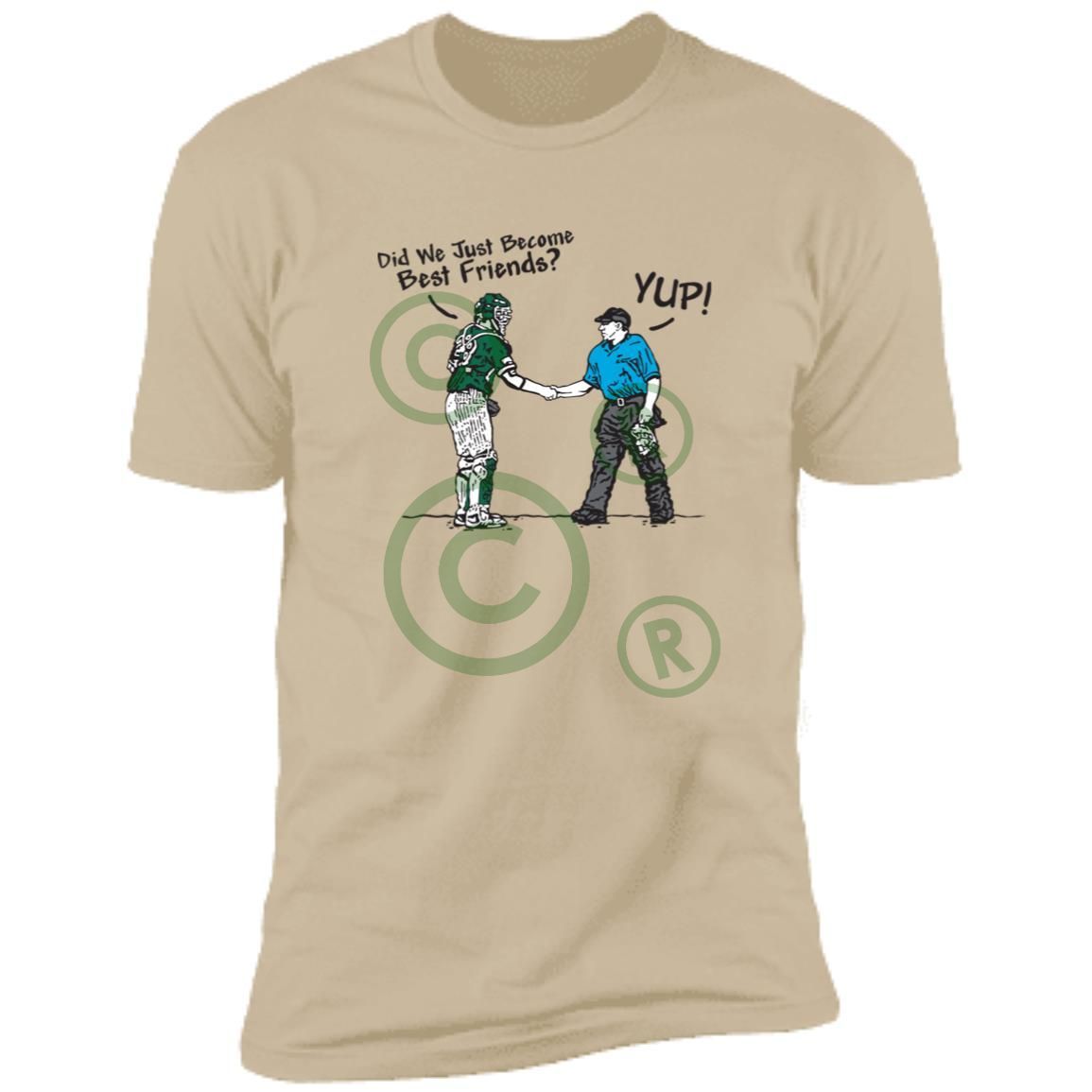 The Catching Guy Best Friends Tee tan