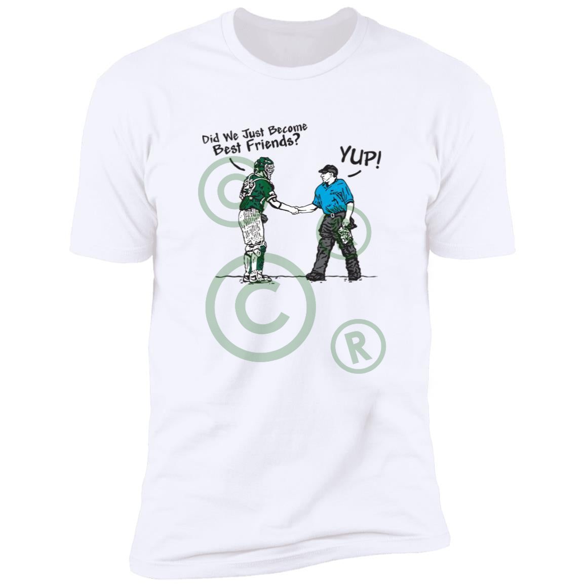 The Catching Guy Best Friends Tee white