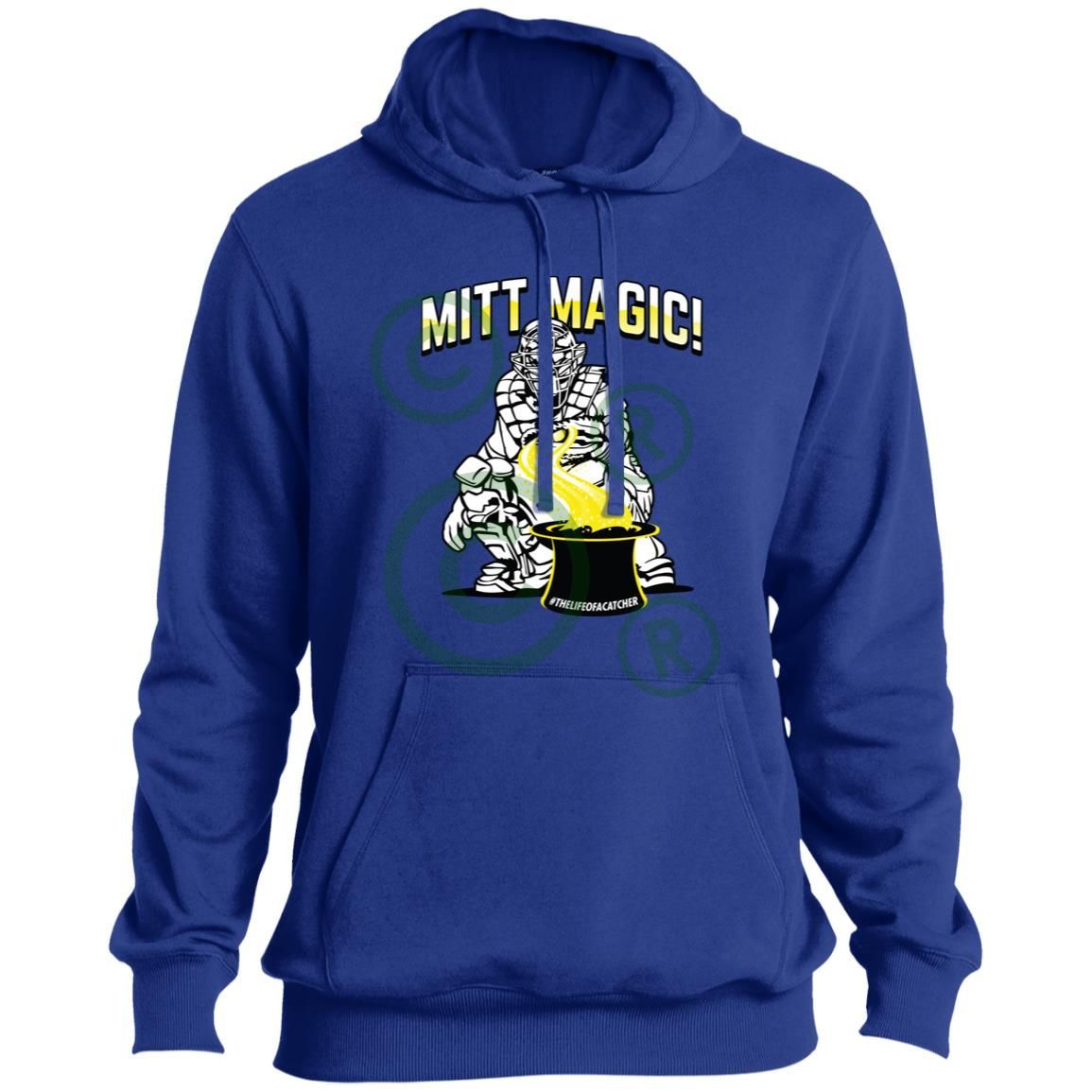 The Catching Guy Mitt Magic Pullover Hoodie blue