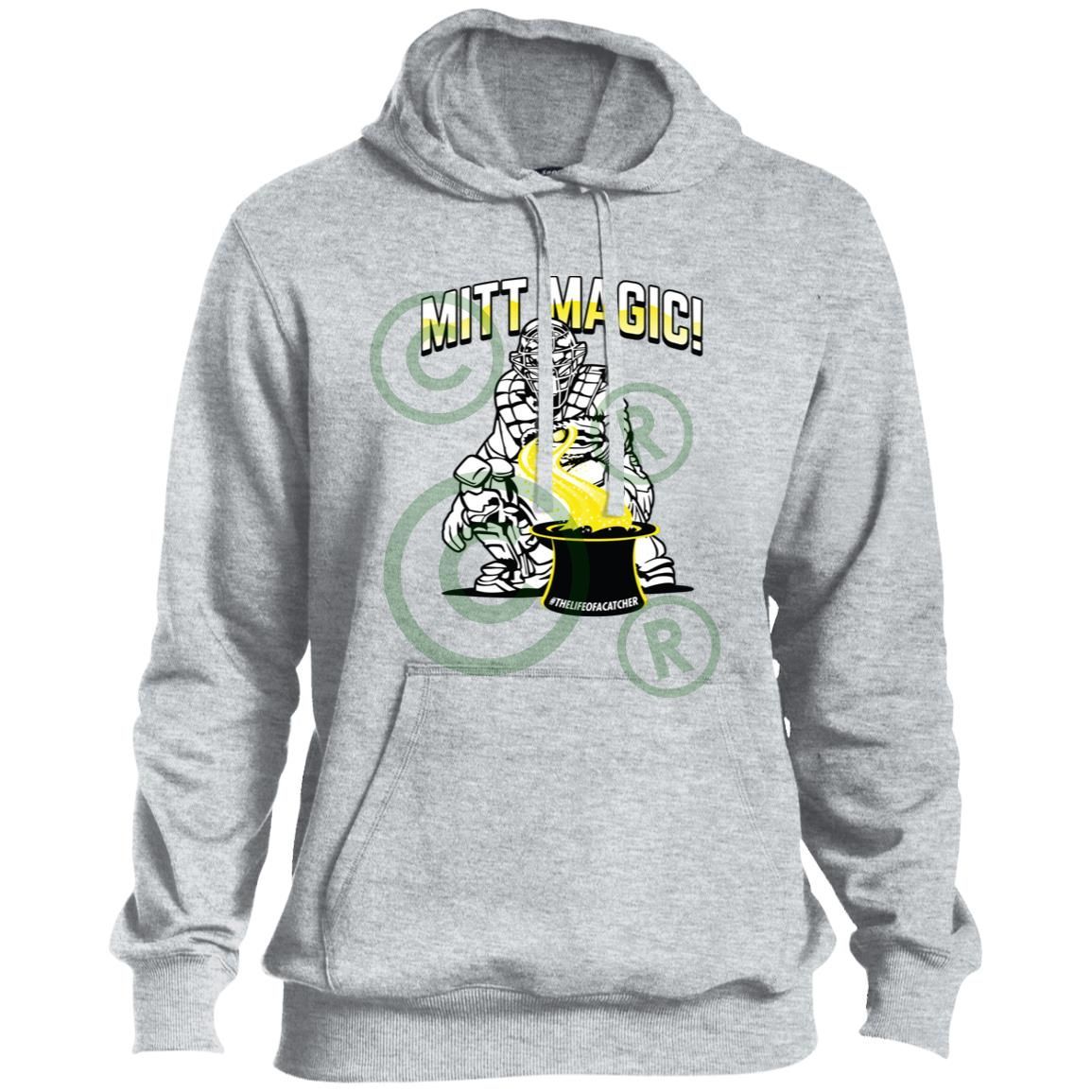 The Catching Guy Mitt Magic Pullover Hoodie grey