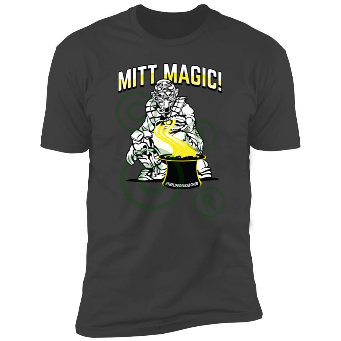 The Catching Guy Mitt Magic Tee grey