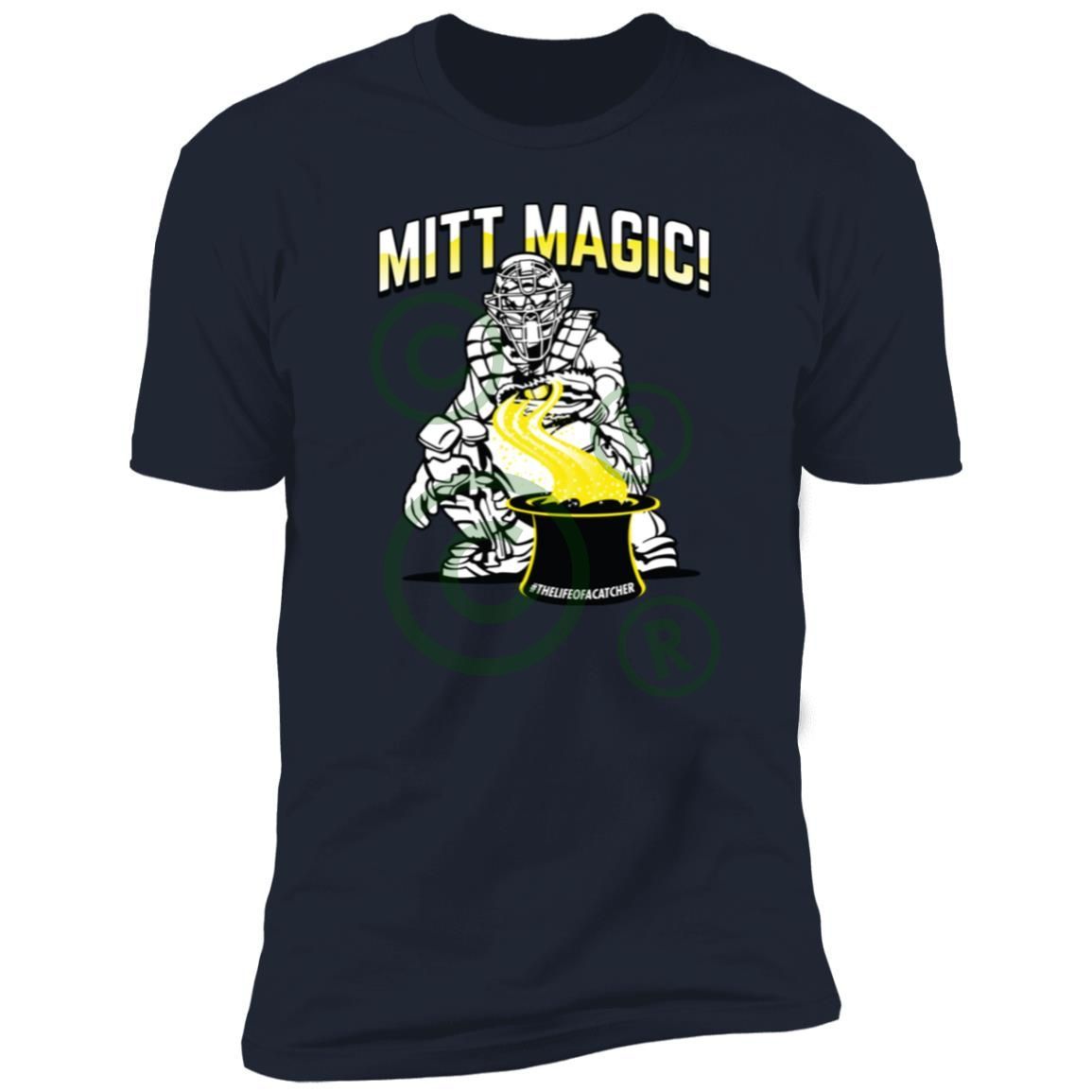 The Catching Guy Mitt Magic Tee navy