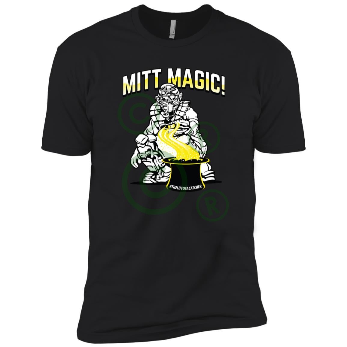 The Catching Guy Mitt Magic Youth Tee black