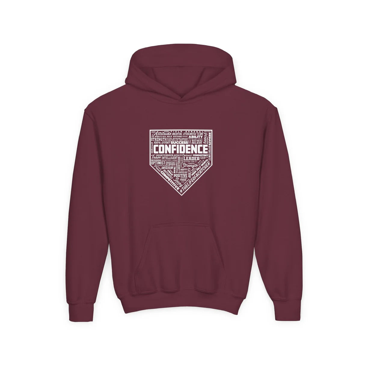 confidence youth hoodie