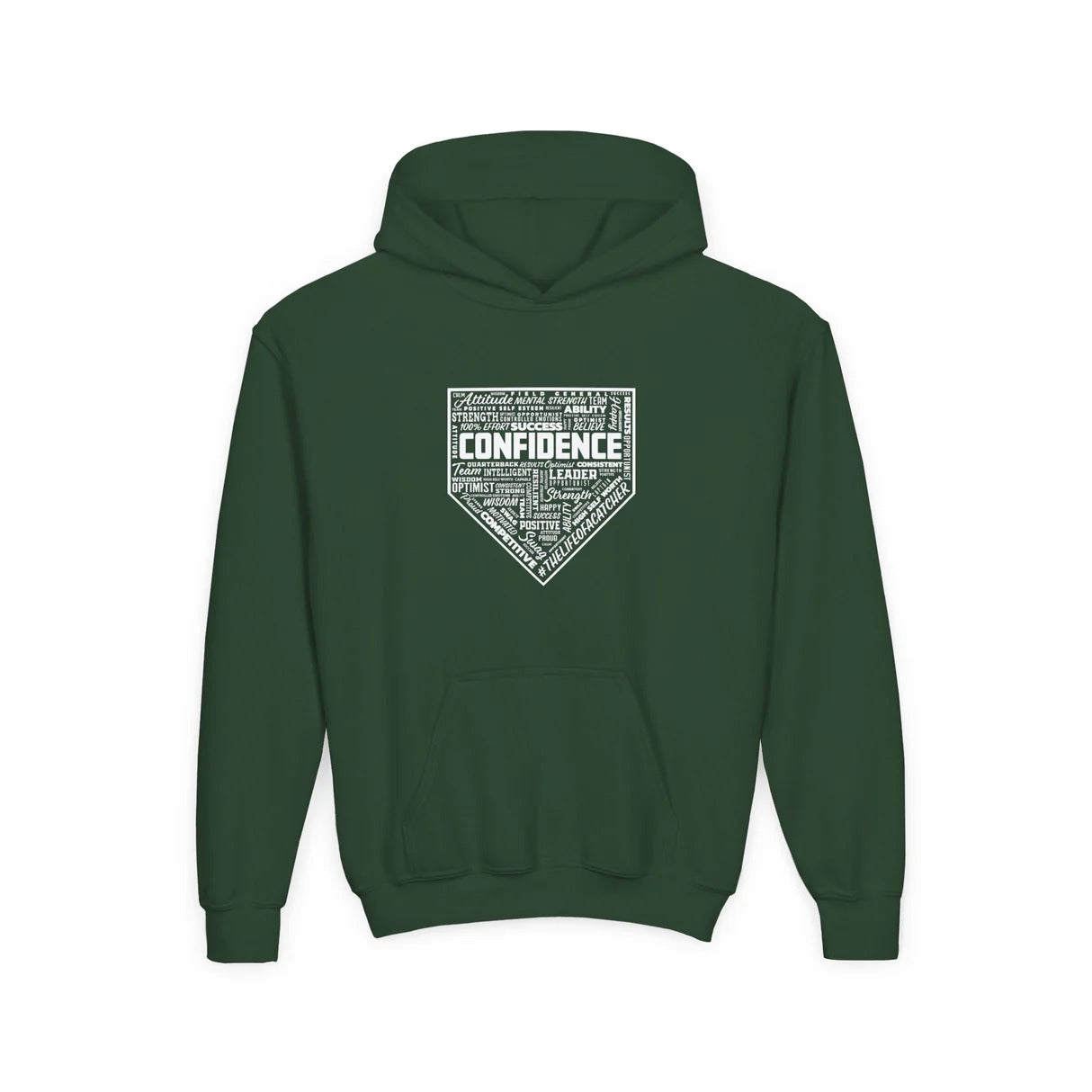 confidence youth hoodie