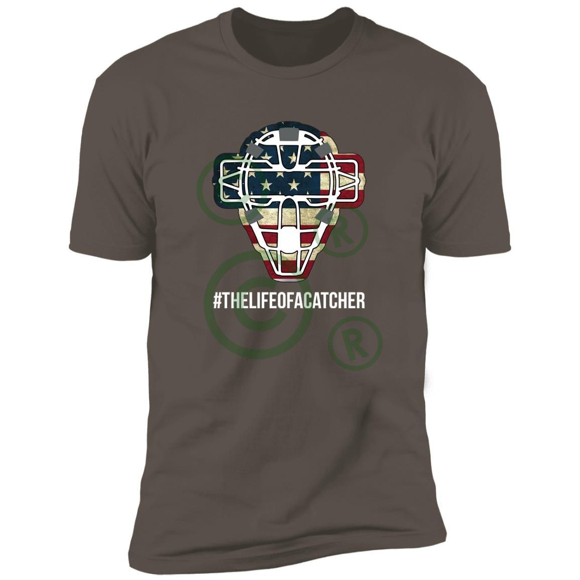 The-Catching-Guy-logo-Catcher-Face-Mask-American-Flag-grey