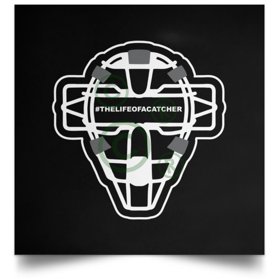 The-Catching-Guy-logo-Catcher-Face-Mask-black-white